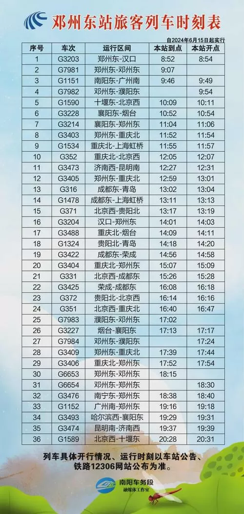 高铁班次实时查询表图标