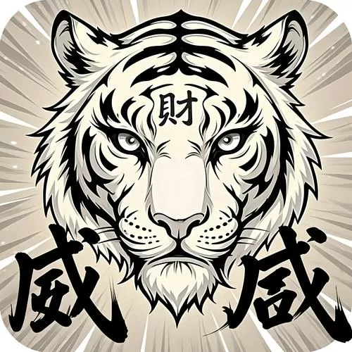 老虎招财图片图标