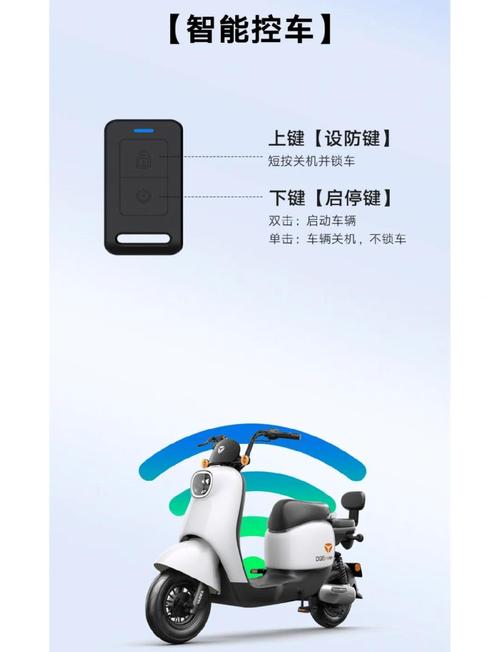 雅迪电动车遥控器功能说明图标