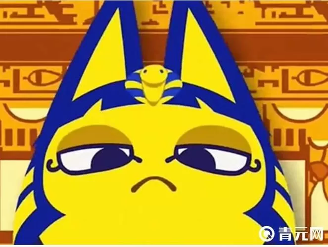 ankha埃及猫游戏像素图标