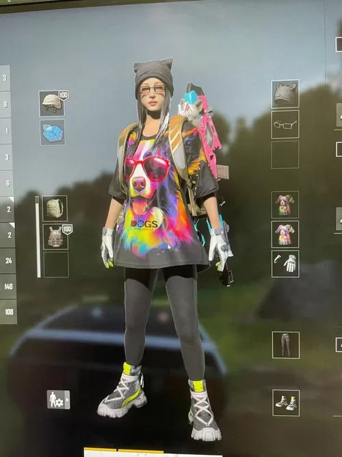 pubg小月美化包