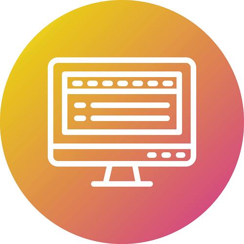 屏幕组件图标