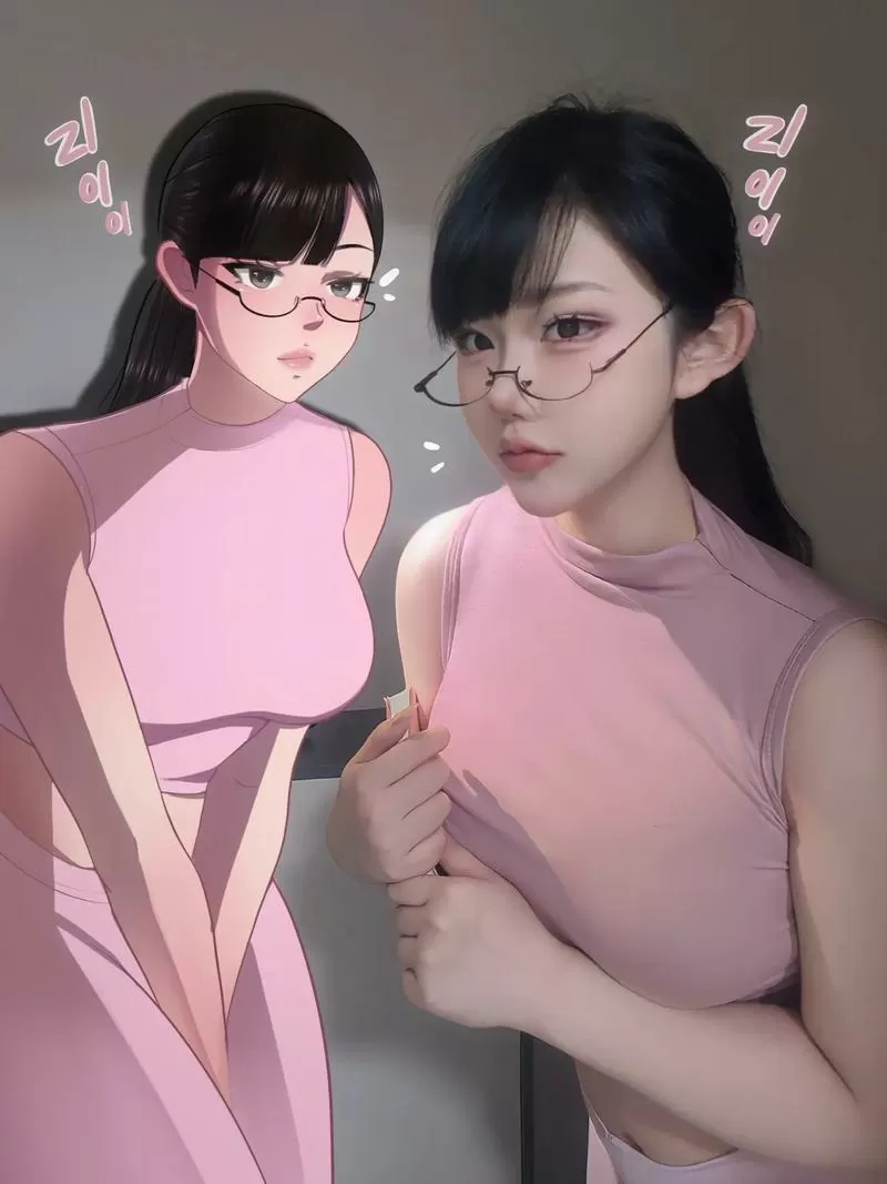 粉色韩漫小屋