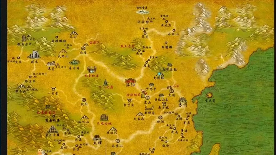 天龙八部单机地图大全图片高清图标