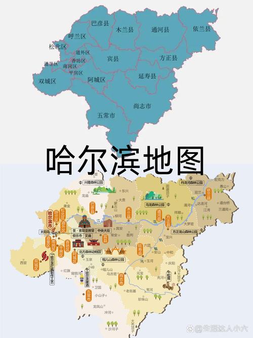 哈尔滨市交通地图图标