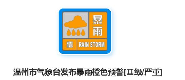 温州天气预警