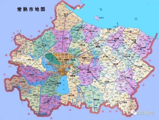 常熟市地图图标