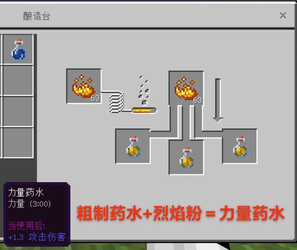 我的世界粗制的药水怎么做图标