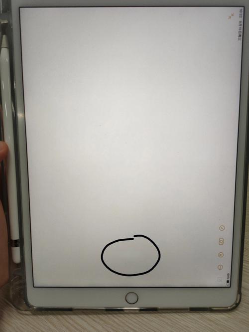 ipadair3屏幕有白色亮斑
