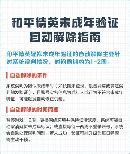 怎么关闭和平精英未成年保护图标