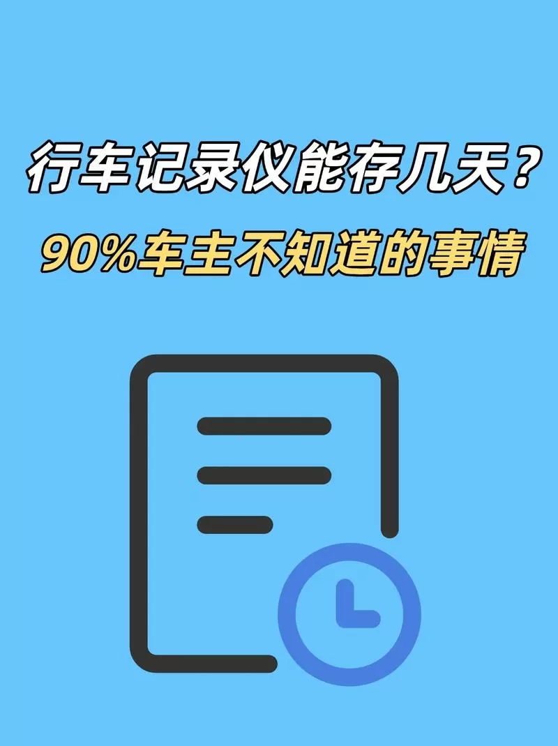 行车记录仪录像能保存多久图标