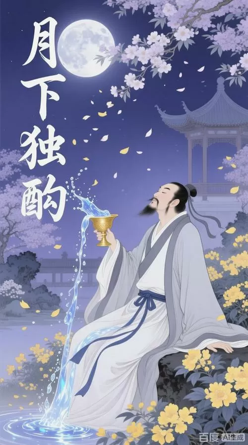 月下独酌 李白图标