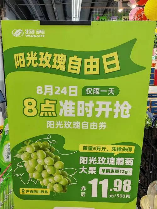 一亩阳光玫瑰的利润