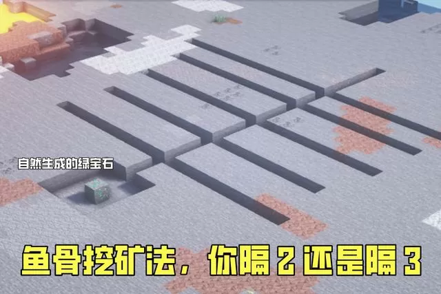 我的世界鱼骨挖矿法最佳间隔图标