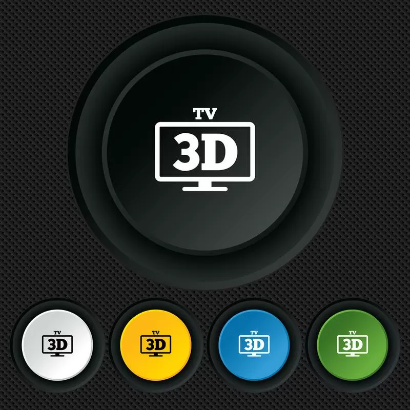 目前带3d功能的电视有哪些图标