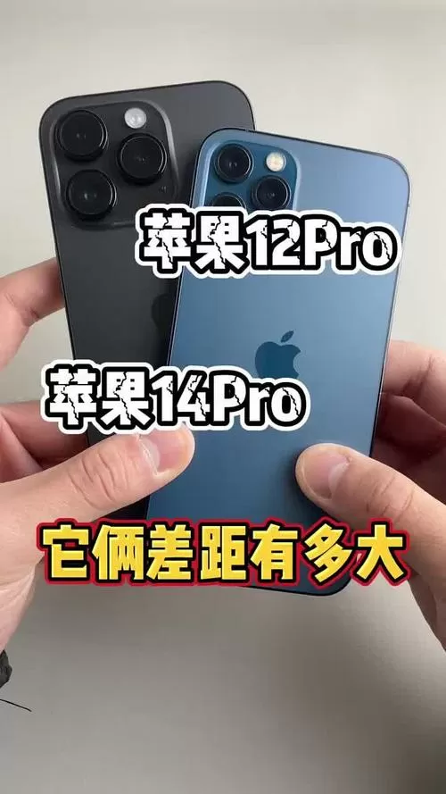 苹果12pro和14pro参数对比图标