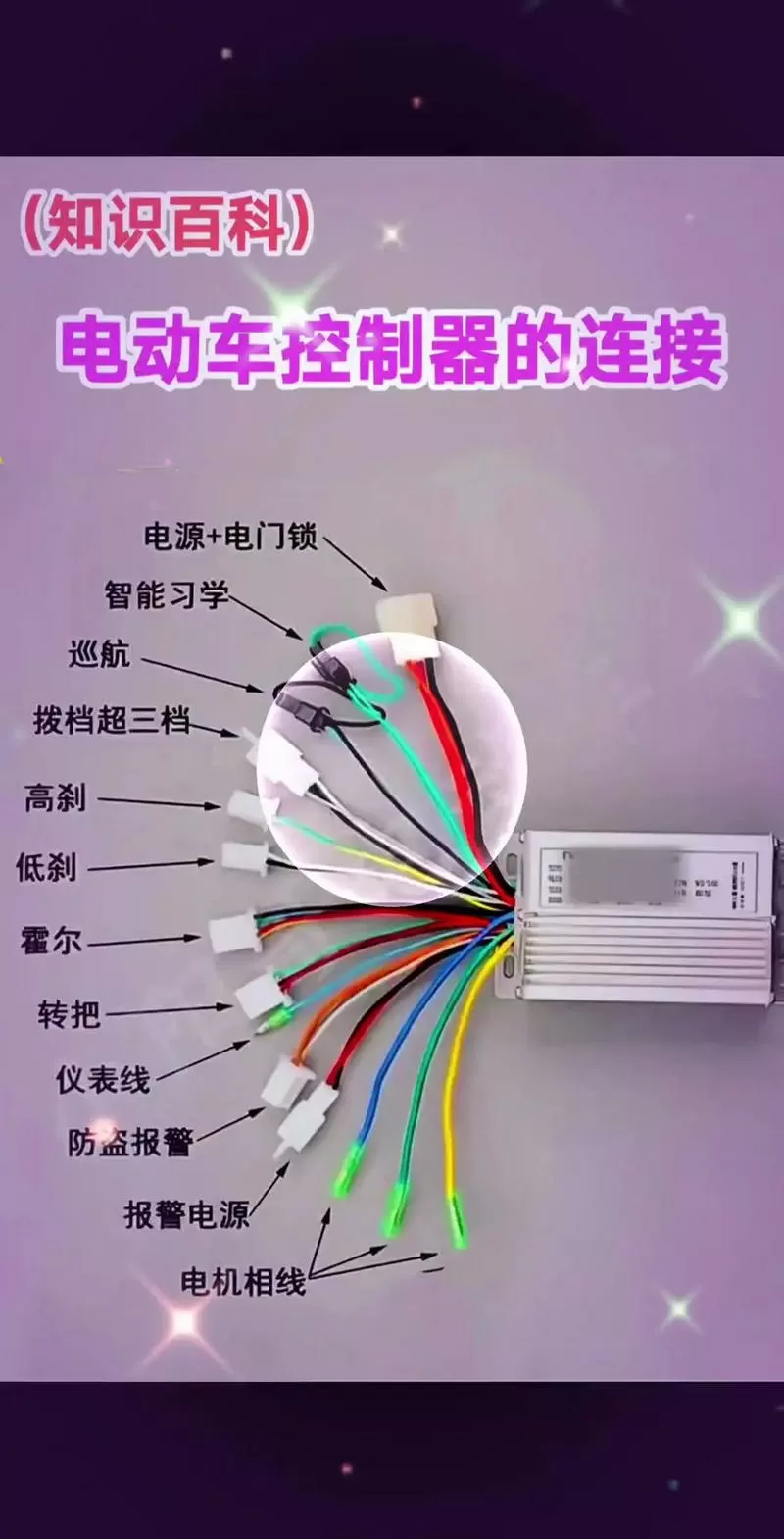 控制器信号线怎么接线图标