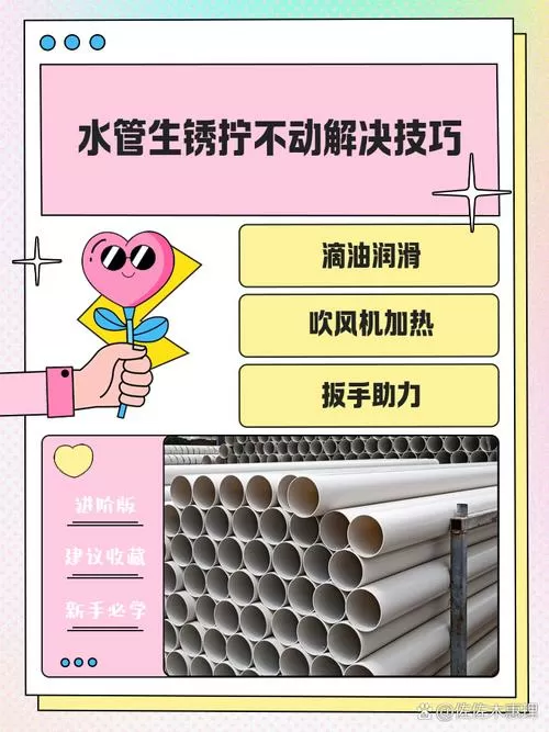 水管接头锈住拧不动怎么办图标